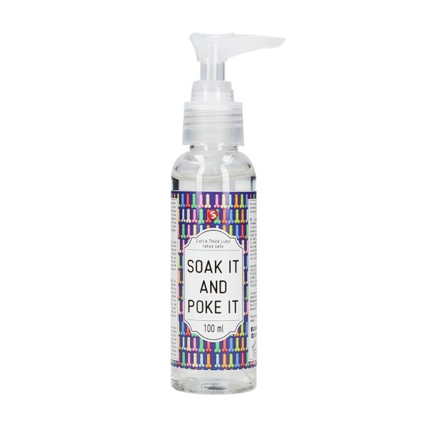 S-Line Soak It And Poke It - Extra dickes Gleitgel - 100 ml