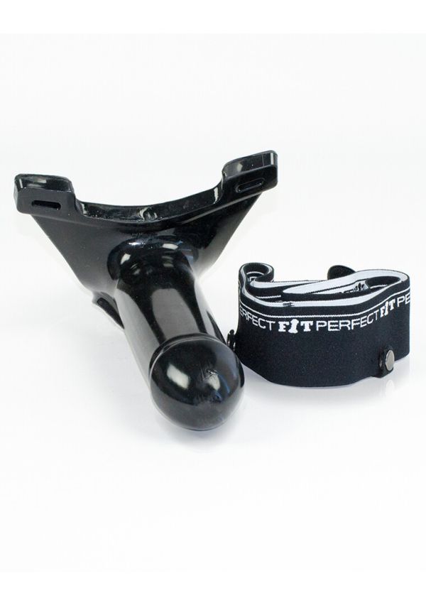 PerfectFitBrand Armor Knight Strap-on - 15 cm - Schwarz