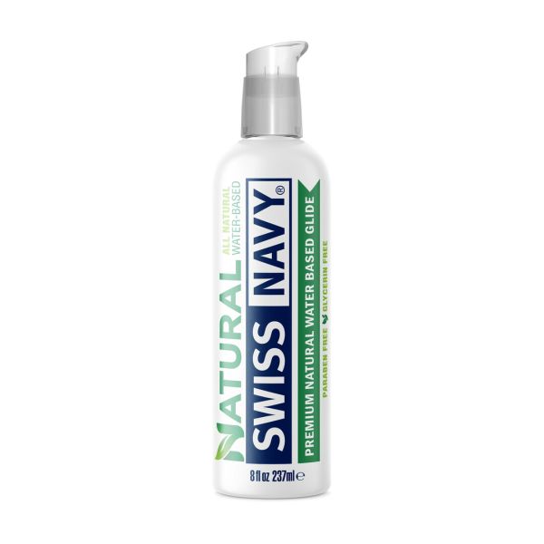 Swiss Navy Natural Gleitgel auf Wasserbasis - 237 ml