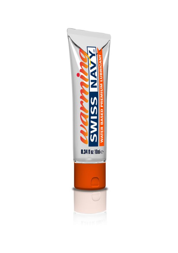 Swiss Navy Warming Gleitgel auf Wasserbasis - 10 ml