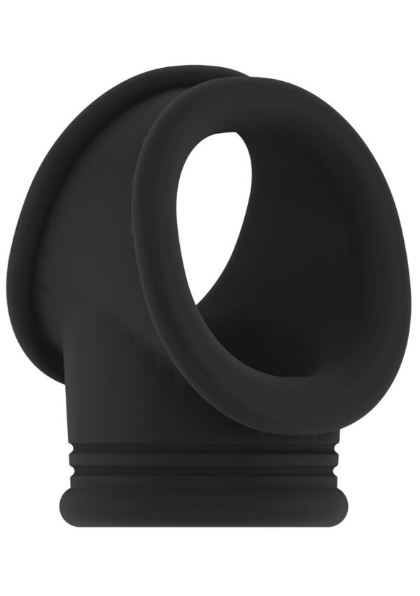 Sono No.48 - Cockring mit Ballstrap - Schwarz