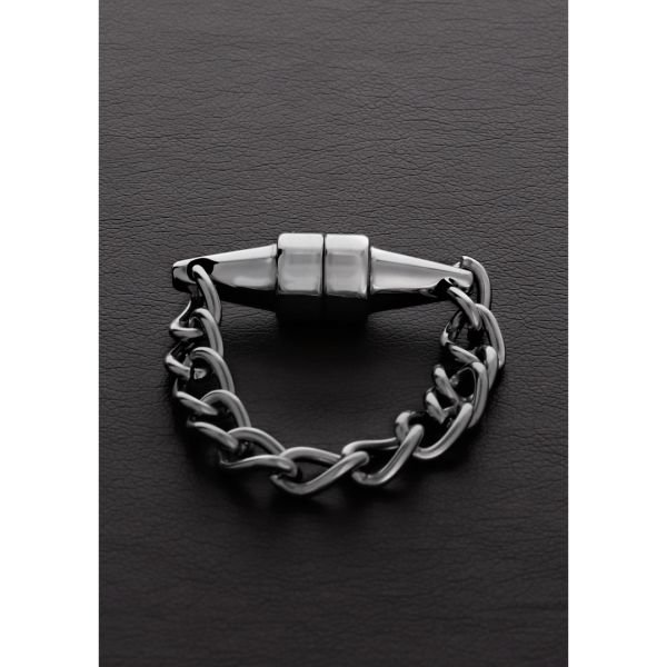 Steel Mini Magnetische Nippelklemme - 1 Stück - TBJ-2139-BRS