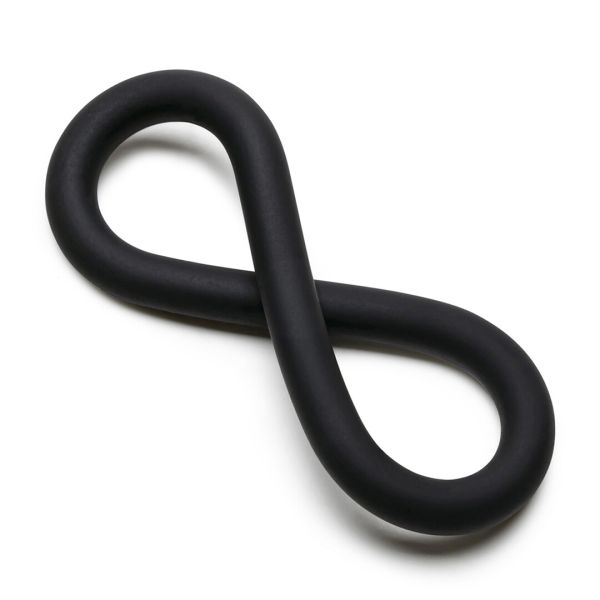 PerfectFitBrand Silicone Hefty Wrap Ring - Cockring - 22,9 cm - Schwarz