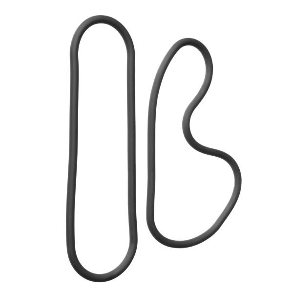 PerfectFitBrand Silicone Slim Wrap Ring - Cockring / Ballstrap - 38 cm