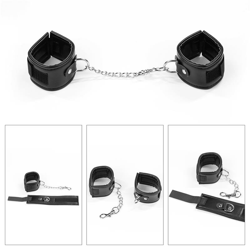 Bondage Kit Deluxe Black 4pcs