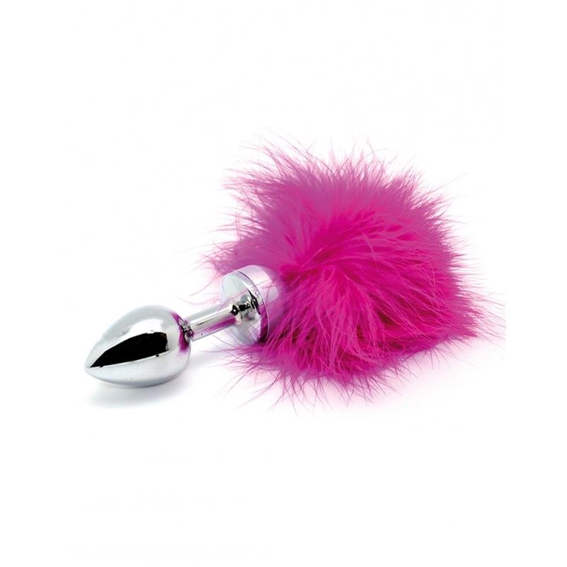 Tapón/Buttplug Plumas Rosa