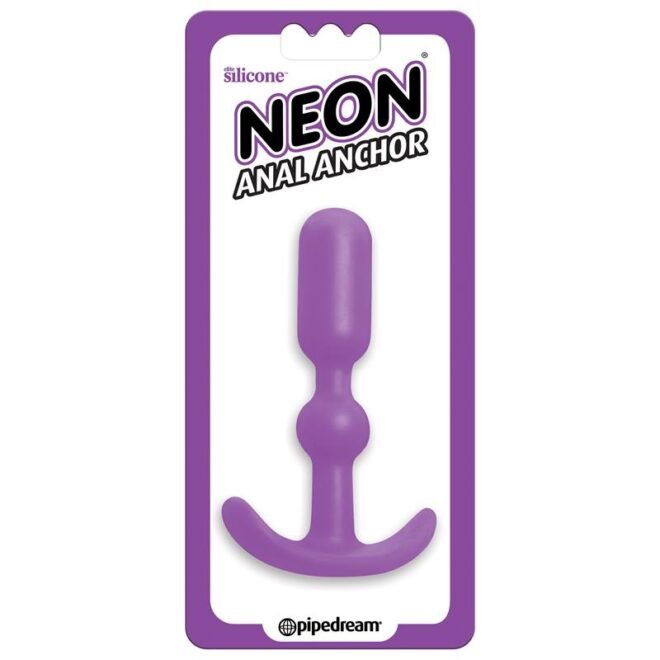 Tapón/Buttplug Neon Ancho Púrpura