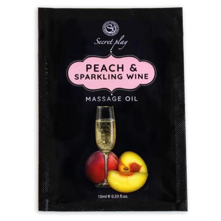 SACHET Peach & Sparkling Wine Massage Oil